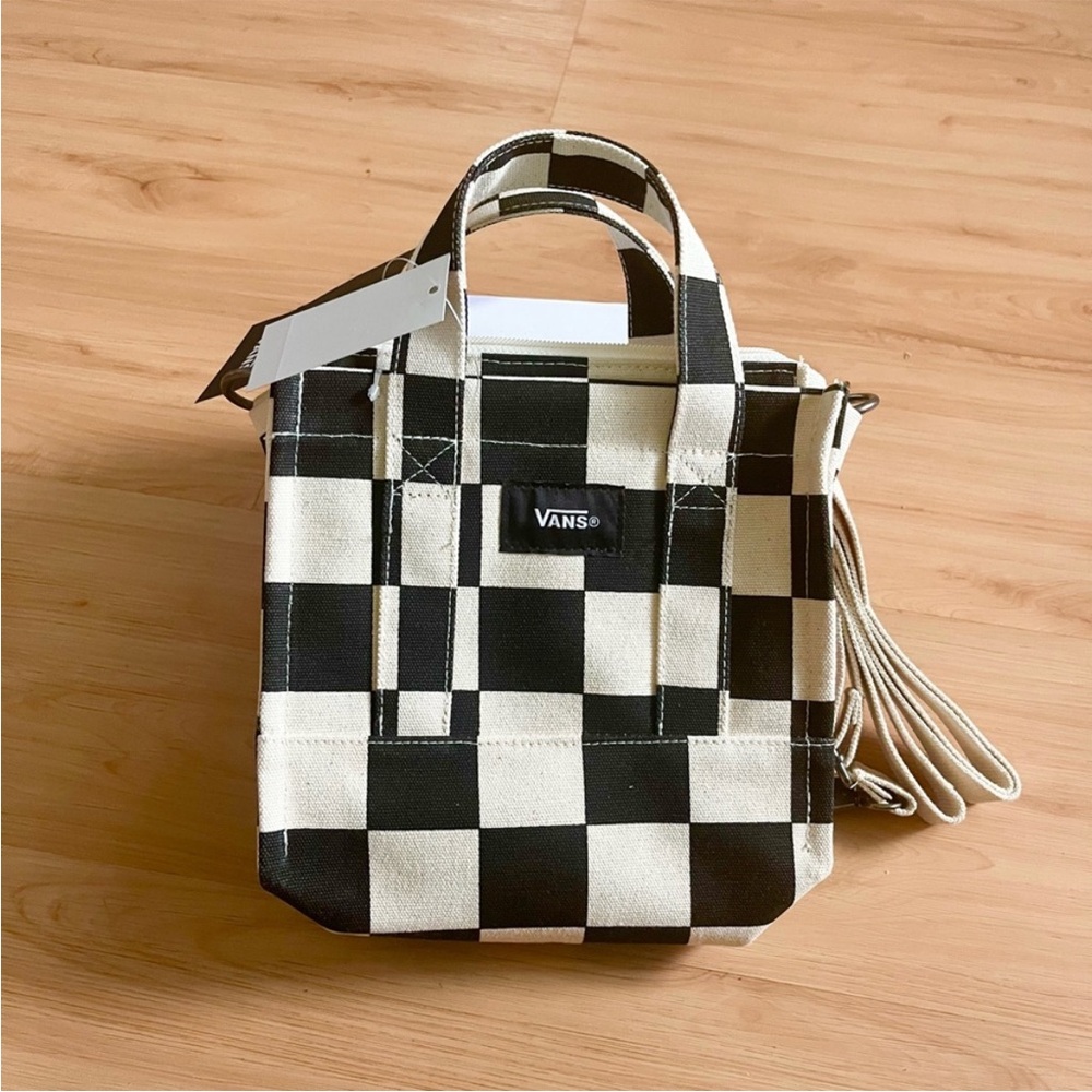 Vans Lil Pergs Checkerboard Tote Bag - Picture 7 of 11